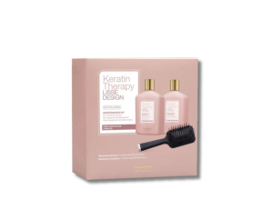 ALFAPARF KERATIN THERAPY zestaw szampon + odżywka 250+250 ml + szczotka